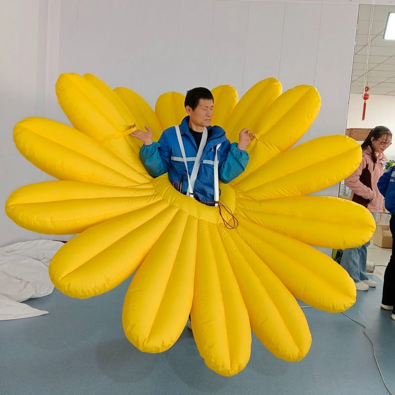 Inflatable Flower Parade Costume (2) Inflatable Flower Parade Costume (2)